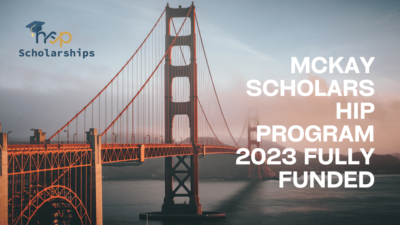 McKay Scholarship Program 2023 fully funded