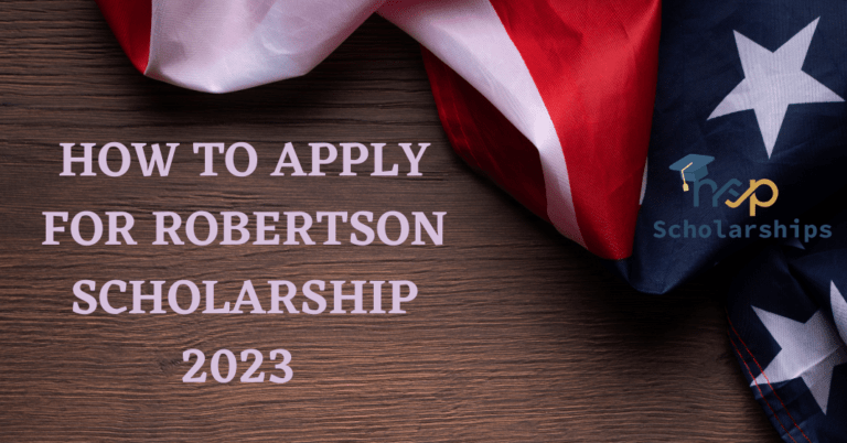 robertson scholarship video essay