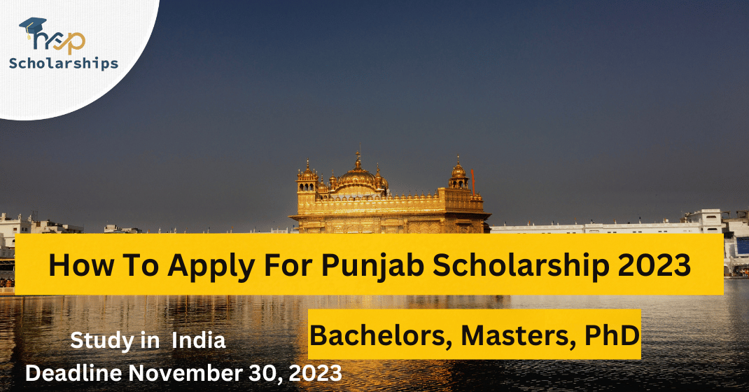 How To Apply For Punjab scholarship 2023 