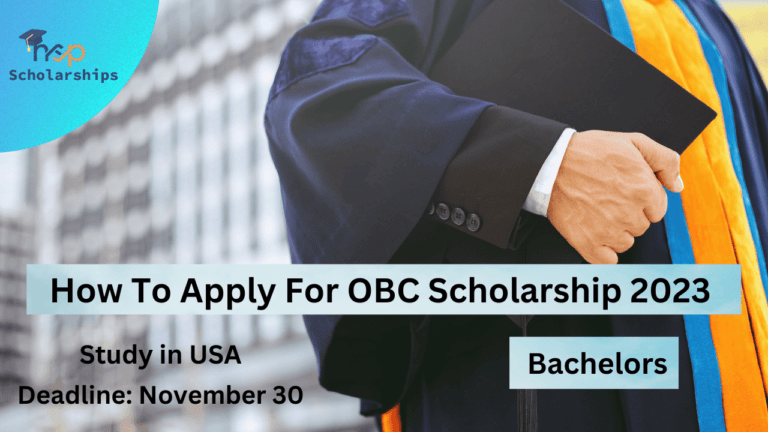 How To Apply For OBC Scholarship 2023 