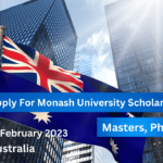 How To Apply For Monash University Scholarship 2023 