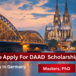 How To Apply For DAAD Scholarship 2023