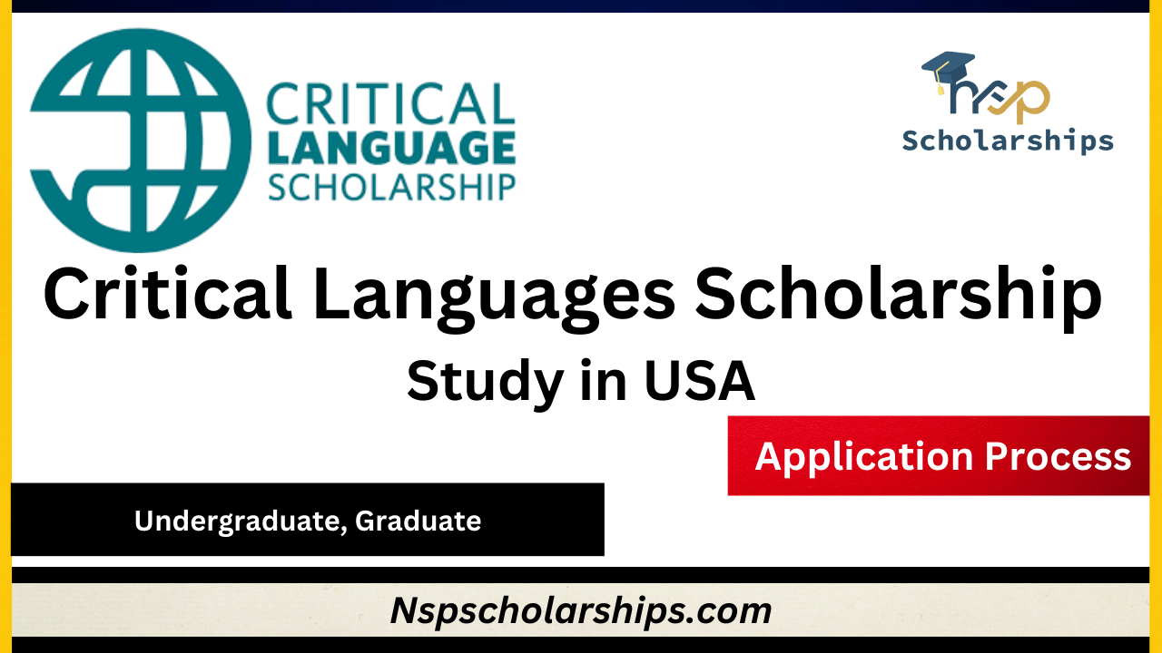 Critical Languages Scholarship 2024-Study in USA