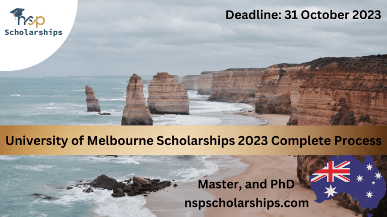 University of Melbourne Scholarships 2023 Complete Process