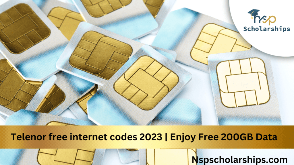 Telenor free internet codes 2023 | Enjoy Free 200GB Data