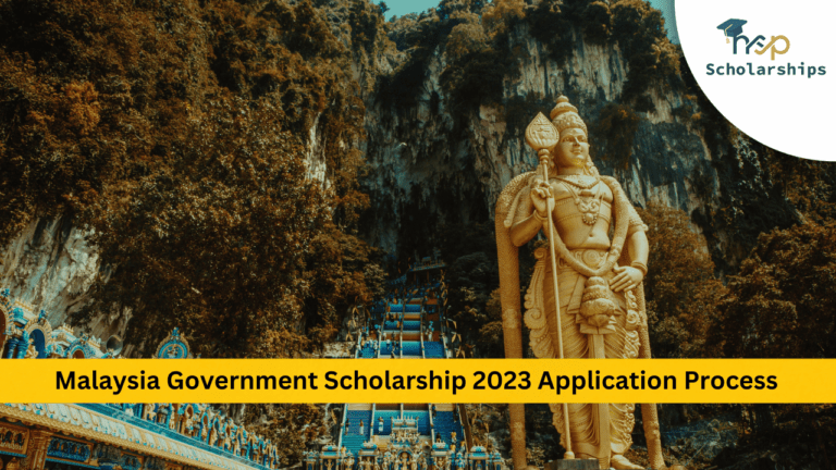 Malaysia Government Scholarship 2023 Application Process