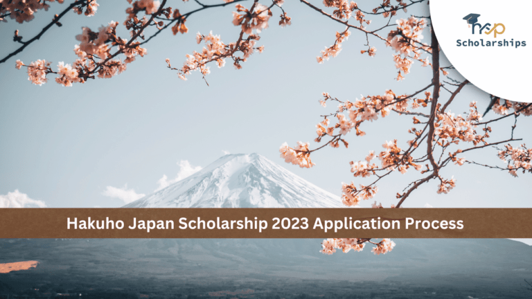 Hakuho Japan Scholarship 2023 Application Process