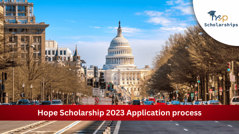 Hope Scholarship 2023 Application process