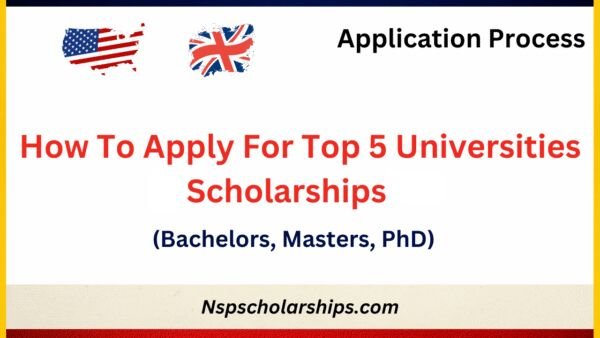 How To Apply For Top 5 Universities Scholarships 2026