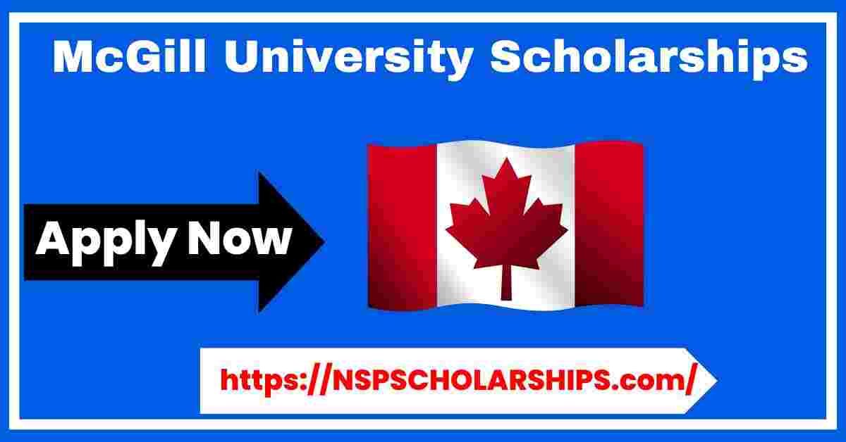 McGill University Scholarships 2025-2026