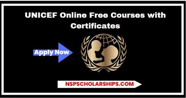 UNICEF Online Free Courses 2025 with Certificates