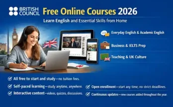 British Council Free Online Courses 2026 Learn English and Essential Skills from Home