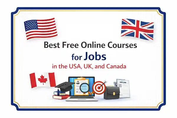Best Free Online Courses for Jobs in the USA, UK, and Canada
