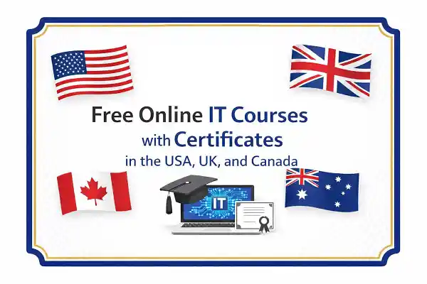Free Online IT Courses with Certificates in the USA, UK, and Canada